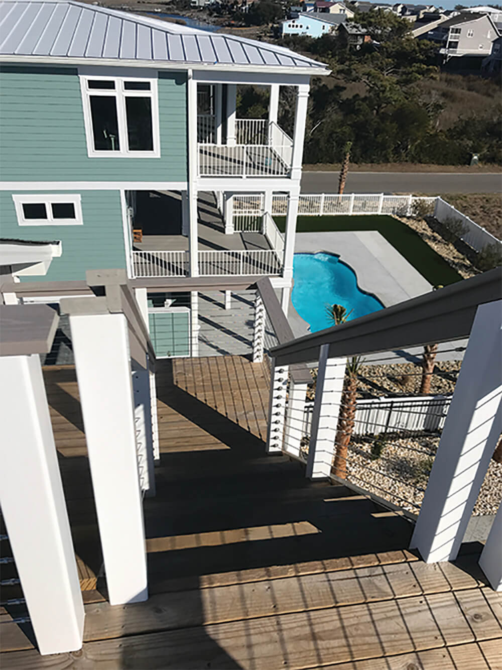 Custom Handrails in Shallotte, NC Coast Handrails